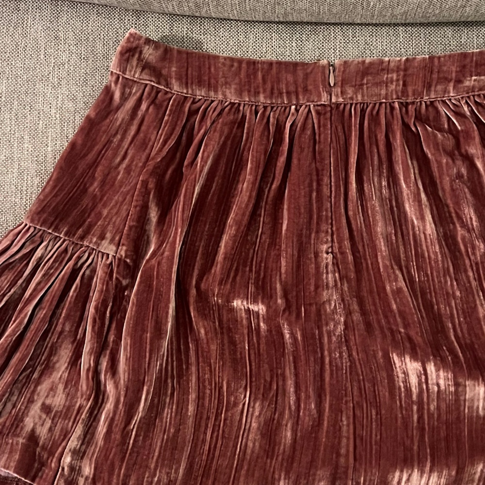 Madewell Velvet Mini Skirt - Picture 5 of 5